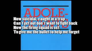 Adolescents Losing Battle w/ lyrics