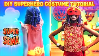 Make Your Own SUPERHERO COSTUME! 🦸🏿 The Power of Imagination ⚡ Super Sema