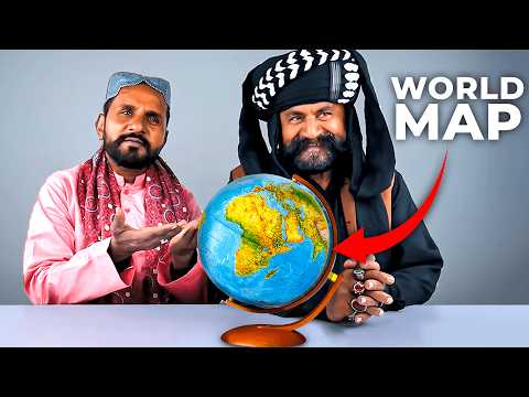 There are still people who haven’t seen a globe before