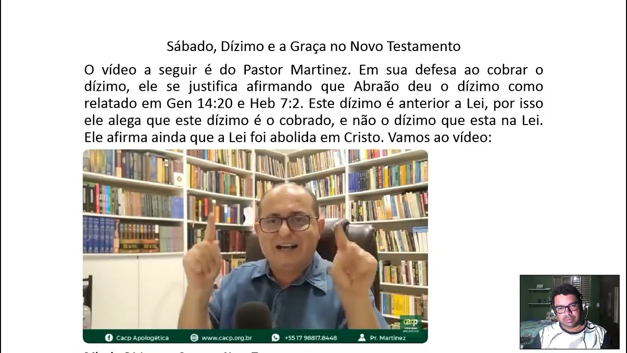 Contra os Apologetas Parte 1: O véu removido.