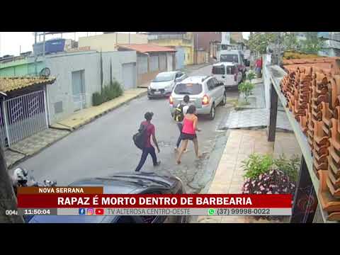 Nova Serrana: Rapaz é morto dentro de barbearia