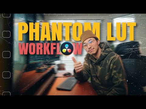 Phantom Lut Workflow in Davinci Resolve | 4 Simple Nodes
