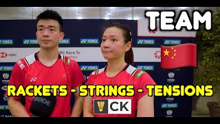 Download lagu 中国队 China Badminton Team Players Equipment - Rackets, Strings & String Tension Zheng Siwei mp3