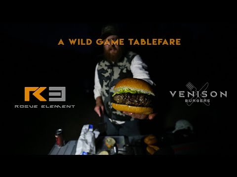 Rogue Element - Venison Bacon Burgers - Wild Game Culinary