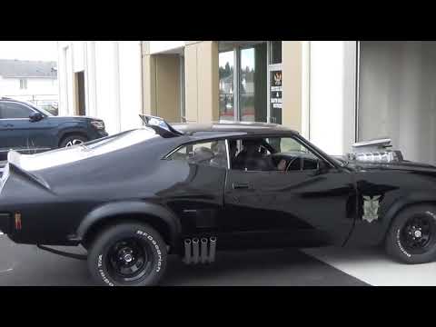 Mad Max Pursuit Special Interceptor Engine Startup Blower Test Drive