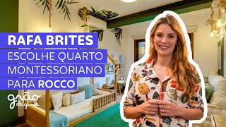 RAFA BRITES ESCOLHE QUARTO MONTESSORIANO PARA NOVA FASE DE ROCCO