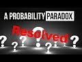 The Boy or Girl Probability Paradox Resolved | It was never really a paradox