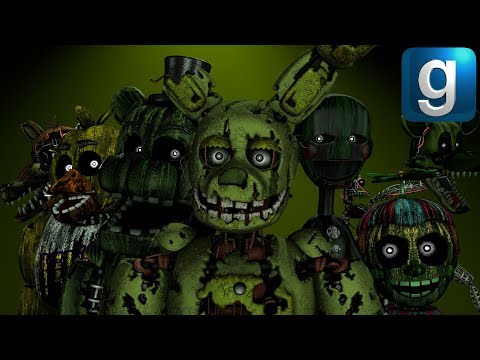 Gmod FNAF | Brand New FNAF 3 Pill Pack! Fazbear's Ultimate Pill Pack Remaster 3: Reborn!