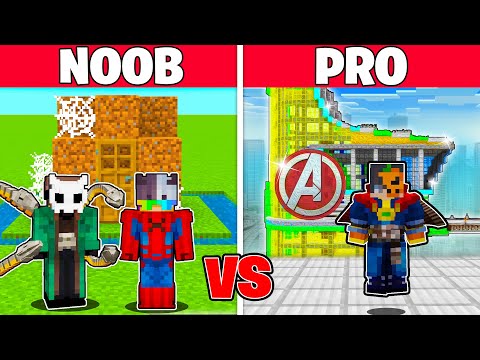 Minecraft EN İYİ SÜPER KAHRAMAN EVİ!🦸