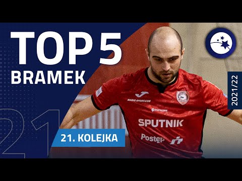 TOP 5 GOALS Matchday 21 | STATSCORE Futsal Ekstraklasa (2021/22)