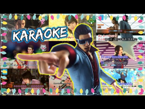 YAKUZA KARAOKE SPECIAL! GET TO THE TOP, LIKE A BUTTERFLY & MORE | Yakuza Karaoke Songs (Let's Play)