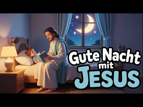 Mit Jesus zur Ruhe kommen 🌙 | Sanfte Christliche Kinderlieder & Gebete