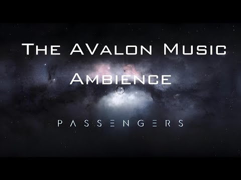 Passengers Music Ambience 🌌 Inside the Avalon | Deep Space Sleep & Sci-Fi Meditation