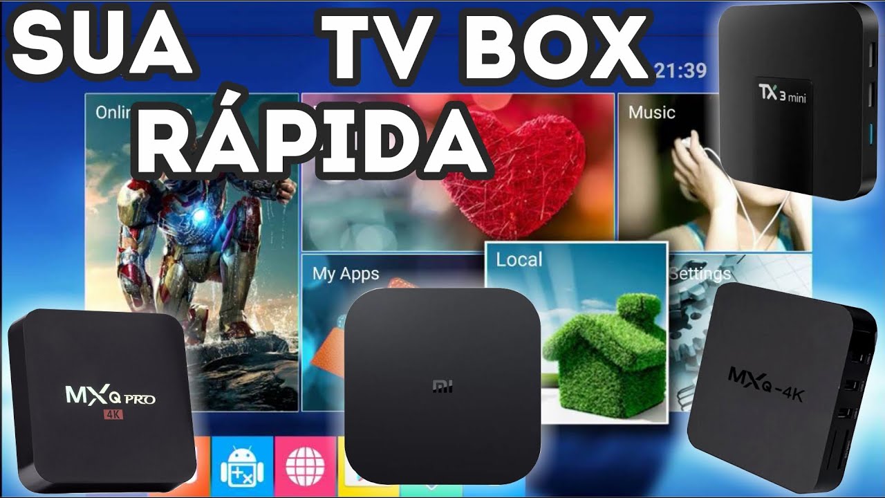 Como otimizar sua TV Box para ficar mais rápida! MXQ  Pro - MX9 - MXQ 4k - Tanix - Mi Box