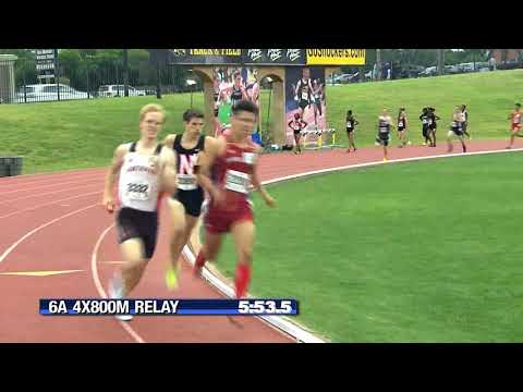 Boys 4 x 800 Meter Relay Finals Class 6A