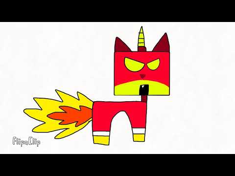 Pencilmiss vs Unikitty Fight Cloud