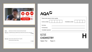 GCSE AQA Chemistry paper 1 Higher tier 2018 walk through