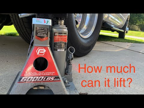 The Only Jack You Need! Powerbuilt 6000lb UNIJACK Review