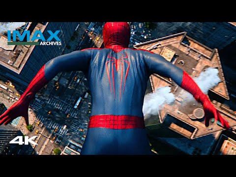 Spider-Man Opening Swinging Scene | The Amazing Spider-Man 2 (2014) 4K Clip