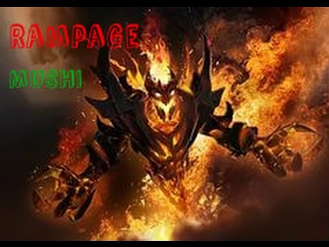 Mushi Dota 2 Shadow Fiend Rampage