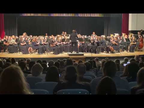 “Shadows in Time” (Quincy C. Hilliard) performed by 2022 Buncombe County All County 11-12 grade band