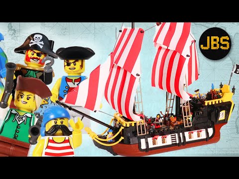 LEGO Ideas Pirates of Barracuda Bay Review and Speed Build - Set 21322