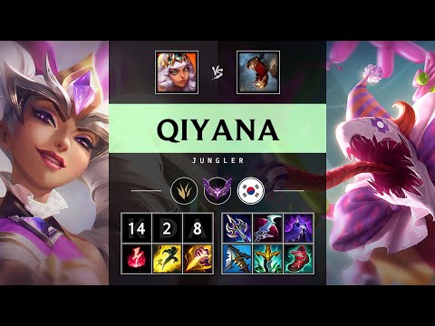 Qiyana Jungle vs Fiddlesticks: Vision Controller - KR Master Patch 14.20