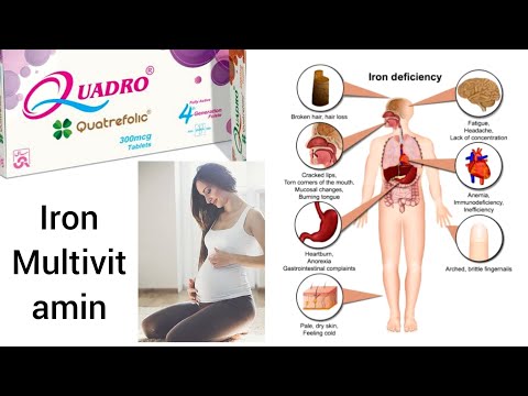 Quadro tablet uses in Urdu Hindi / Iron deficiency