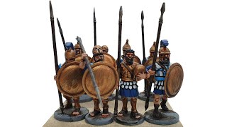 How to Paint: Greek Hoplites, Athenian Blue Style (Fast)