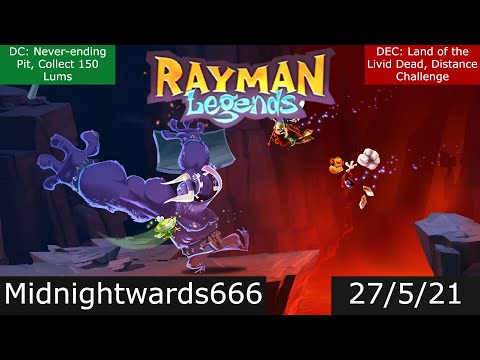 Rayman Legends Daily Challenges - 27/5/21 (PS3)