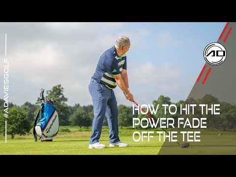 How To Hit The Power Fade Off The Tee