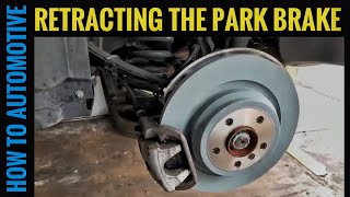 How To Disengage The Electric Parking Brake On A Mercedes Gle