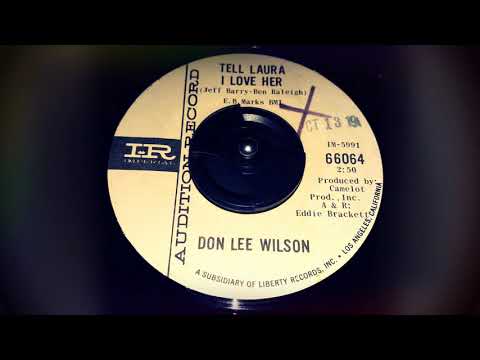 TEEN Don Lee Wilson - Tell Laura I Love Her (1964)