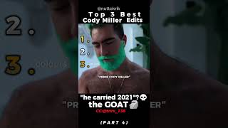 Ranking The Best Cody Miller Edits Part 4