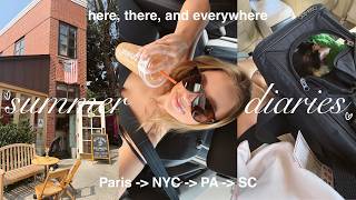 SUMMER DIARIES: a quick stop in NYC & slow days at home post-travel
