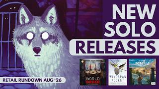 Retail Rundown Ep.9: Top Solo Board Games Available Now! (August 2026)