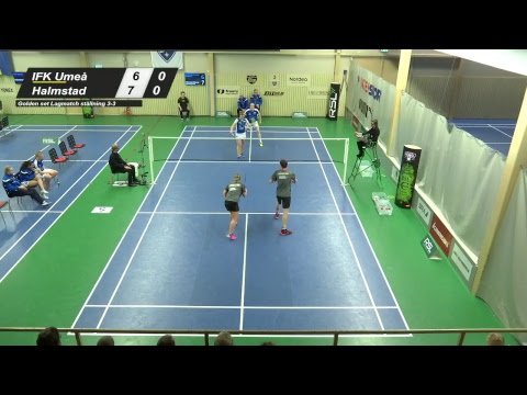 Svenska Badmintonligan 2017. IFK Umeå - Halmstad