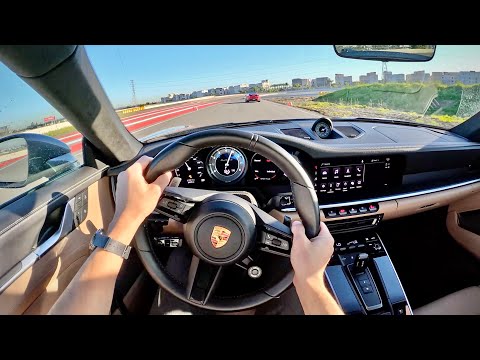2023 Porsche 911 Turbo S - POV Driving Impressions (Porsche Experience Center)