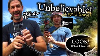 I found two gold bars on my claim!