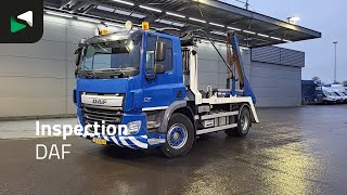 Myytävät DAF CF 400 4X2 NL-Truck ACC 13T VDL skiploader Euro 6 nostovarsi-vaihtolavakuorma-auto - Kuva 4 | Autoline FI DAF CF 400 4X2 NL-Truck ACC 13T VDL skiploader Euro 6 nostovarsi-vaihtolavakuorma-auto | Kuva 4 - Autoline