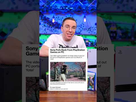 Goodbye PlayStation PC Games…