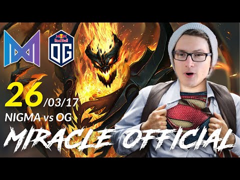 Shadow Fiend is my favorite MID hero NIGMA vs OG