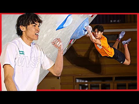 Tomoa VS Meichi Narasaki | Japan Boulder Cup Men's Final 2023