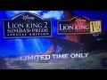 Lion King 1 1 2 Lion King 2 Special Edition Blu Ray Trailer HD HD