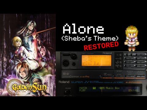 Alone / Sheba's Theme (Restored - Roland SC-88) - Golden Sun The Lost Age
