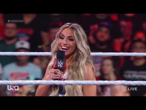 Becky Lynch Returns and attacks Trish Stratus (Full Segment)