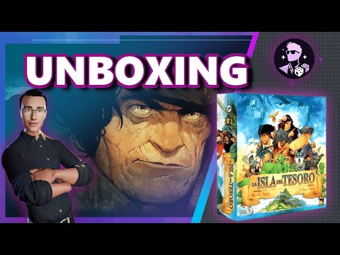 Unboxing de LA ISLA DEL TESORO - Juego de mesa muy ORIGINAL
