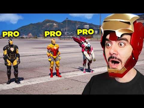 DÜNYANIN EN GÜÇLÜ 3X PRO IRON MANI OLDUM - GTA 5 MODS