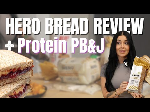 Hero Bread Review: The Best Low-Carb Bread + 4 Easy High-Protein Meals 🍔🌯🍞 - Not Sponsored
