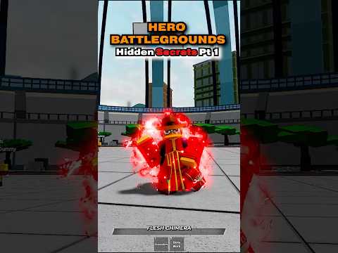 This NEW Character Has A SECRET Finisher In HEROES BATTLEGROUNDS #roblox #heroesbattlegrounds